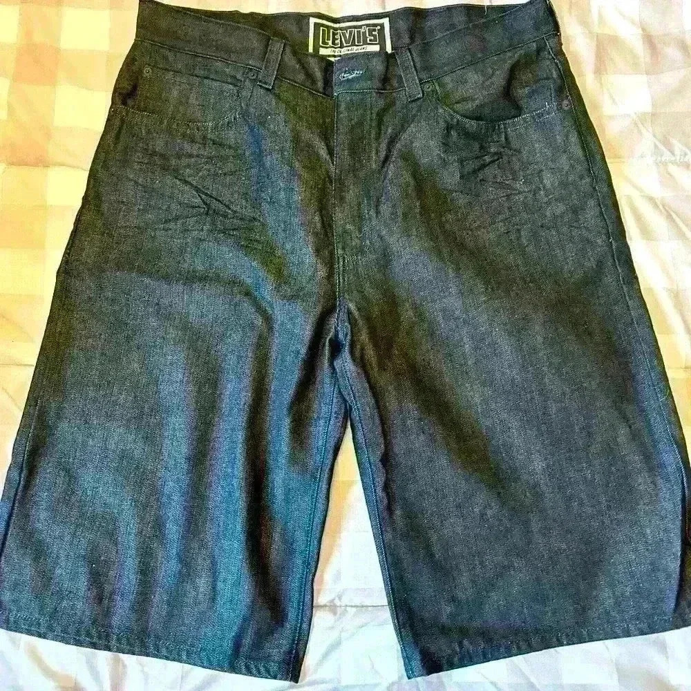 Levi’s vintage dark denim shorts